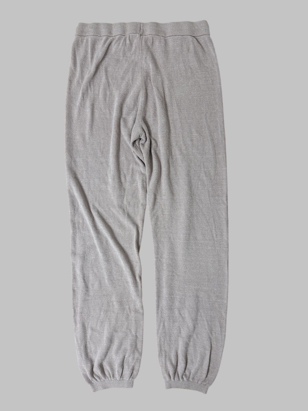 Barefoot Dreams Cozy Cheek Ultra Lite Taupe Joggers - Picture 4 of 7